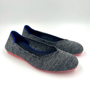 Rothy’s Retired The Flat Heathered Granite W9.5 Rounded Toe